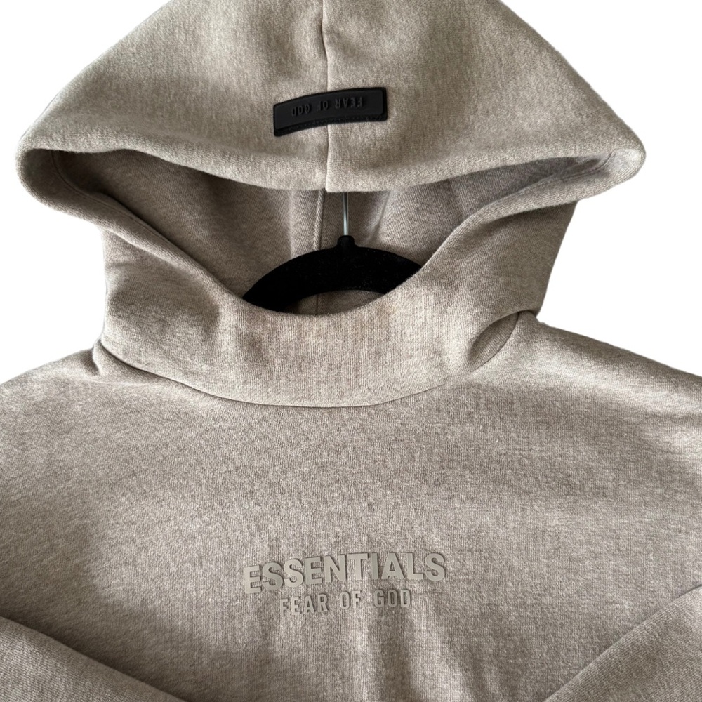 Fear of God Essentials Gray Hoodie